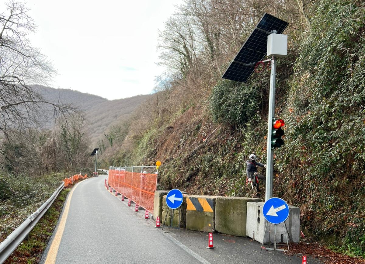 - SP Valle di Vico, al via i lavori di messa in sicurezza della scarpata stradale