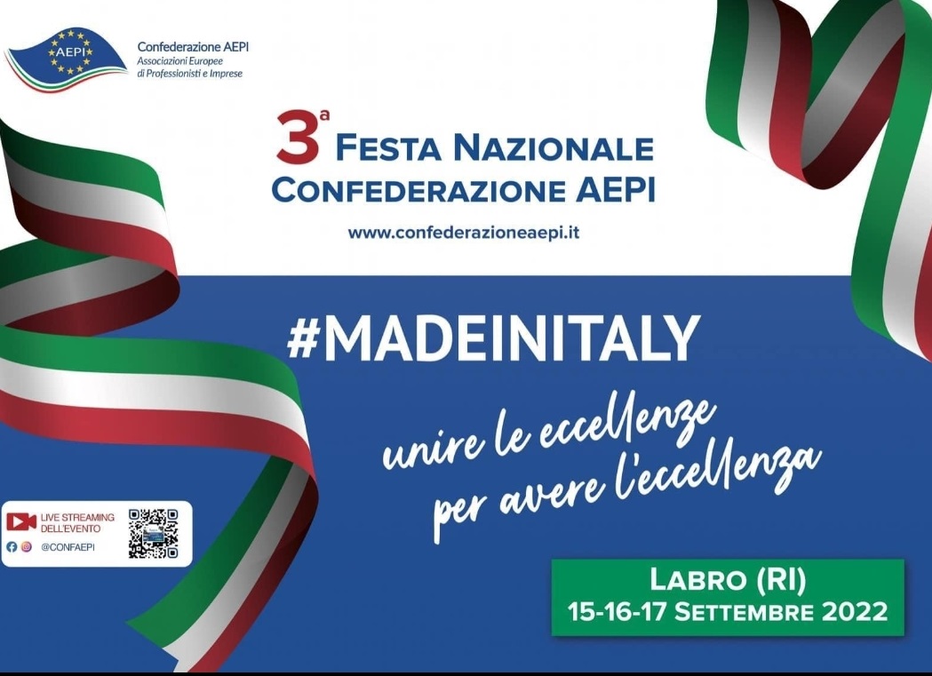 - Il Presidente Upi Lazio ospite della terza festa Nazionale confederazione AEPI
